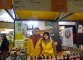 Il banco di miele di Fortunata al mercato dei contadini di Circo Massimo